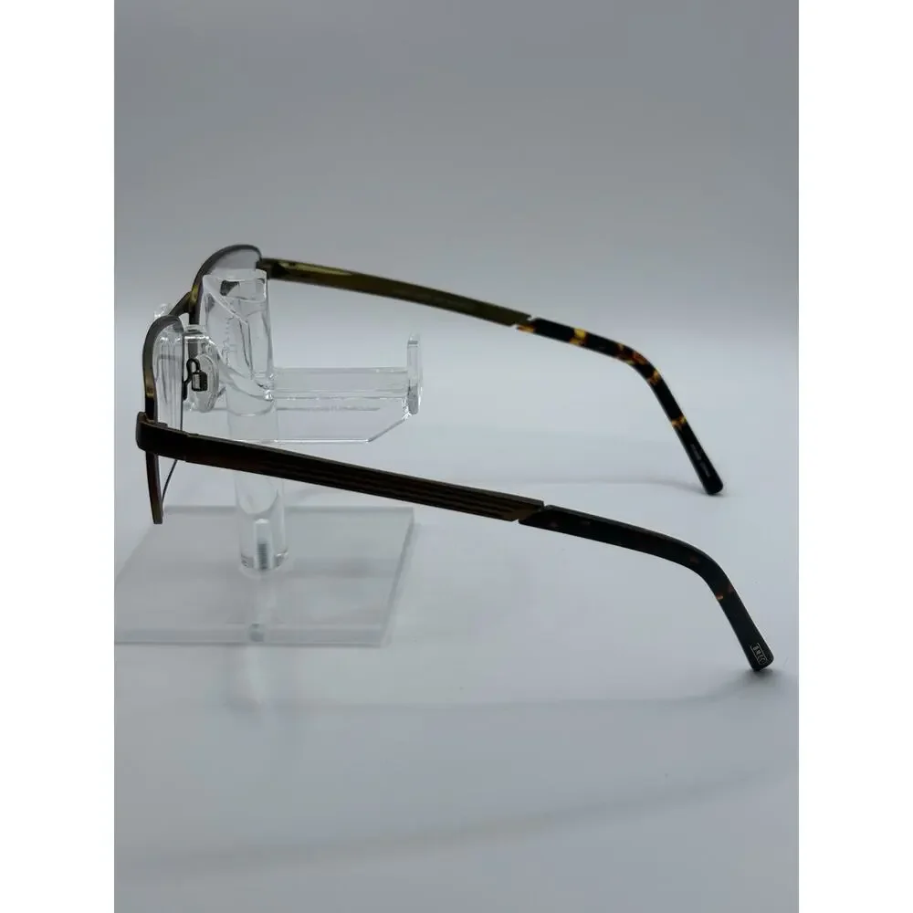 BMEC Big Moment Eyeglass Frames Multicolor Metal 57-16-145 Spring Hinge